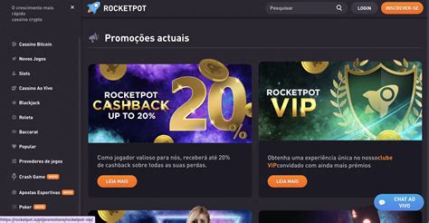 Rocketpot casino aplicação